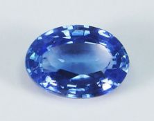 GIA Cert. 1.54 ct. Untreated Blue Sapphire - BURMA