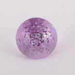 GFCO (SWISS) Cert. 4.78 ct. Purple Amethyst - BRAZIL