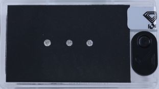 IGI Sealed 0.25 ct. Diamond "D-Box" - K-L UNTREATED