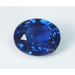 GIA Certified 1.79ct. Untreated Blue Sapphire SRI LANKA