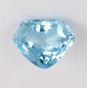 GFCO (Swiss) Cert. 44.80 ct. Swiss Blue Topaz - BRAZIL