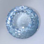 IGI Certified 9.65 ct. Bluish Green Aquamarine BRAZIL