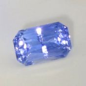 LOTUS 3.04 ct. PASTEL BLUE Sapphire - SRI LANKA, CEYLON