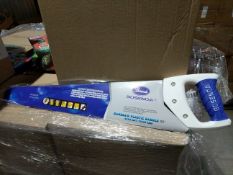 1x pcs Brand new Sealed 22" Professional Saw with rubberized handle grip 1x pcs Brand new Sealed 22"