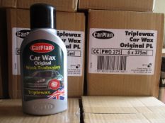 6pcs Triplewax car wax original - 375ml     6pcs Triplewax car wax original - 375ml rrp £4.99 each