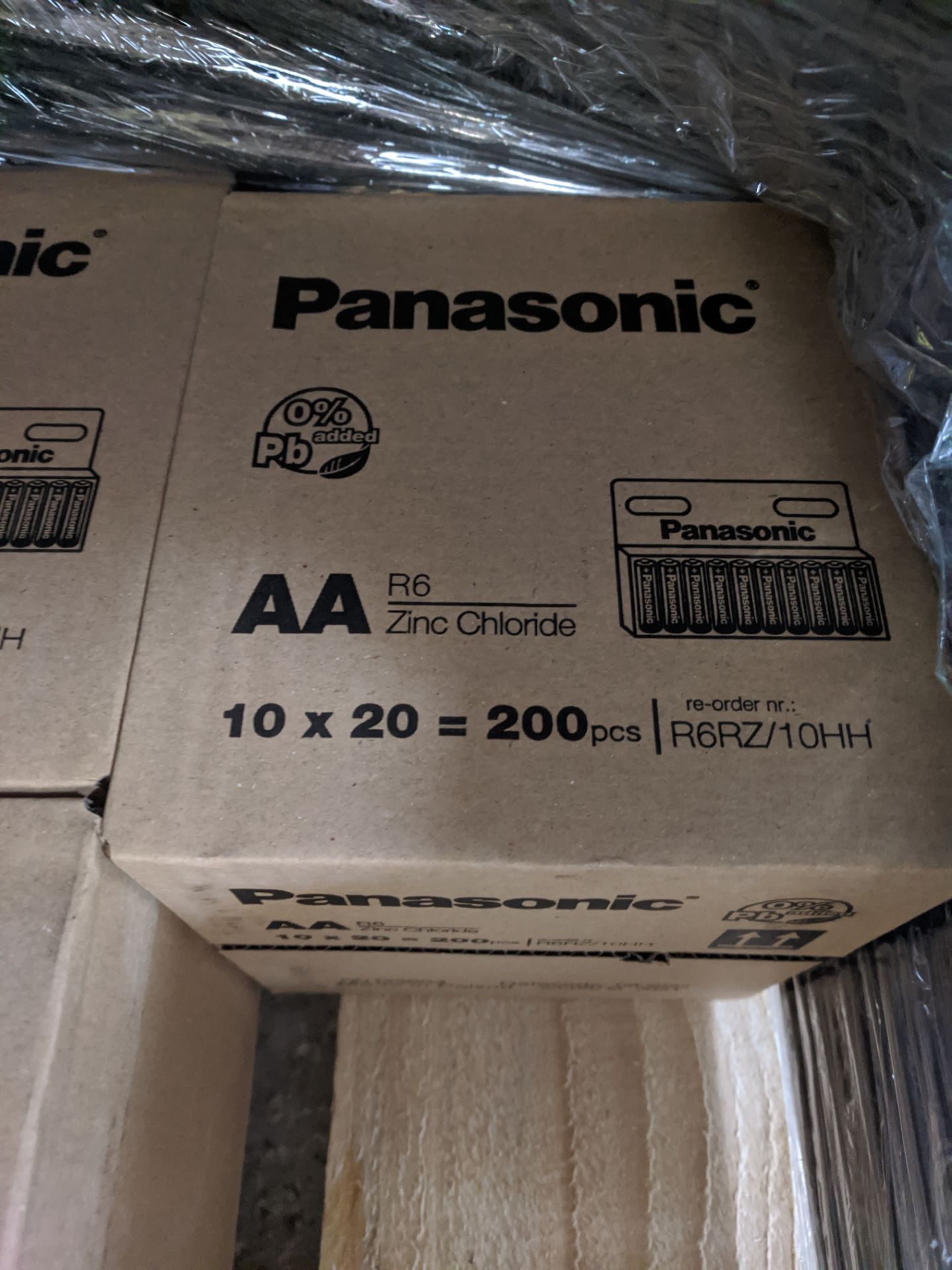 50 Packs Brand new Sealed Panasonic AA batteries     50 Packs Brand new Sealed Panasonic AA