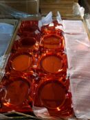 500pcs- Brand new Caterplate in Red     500pcs- Brand new Caterplate in Red - new and unused - in