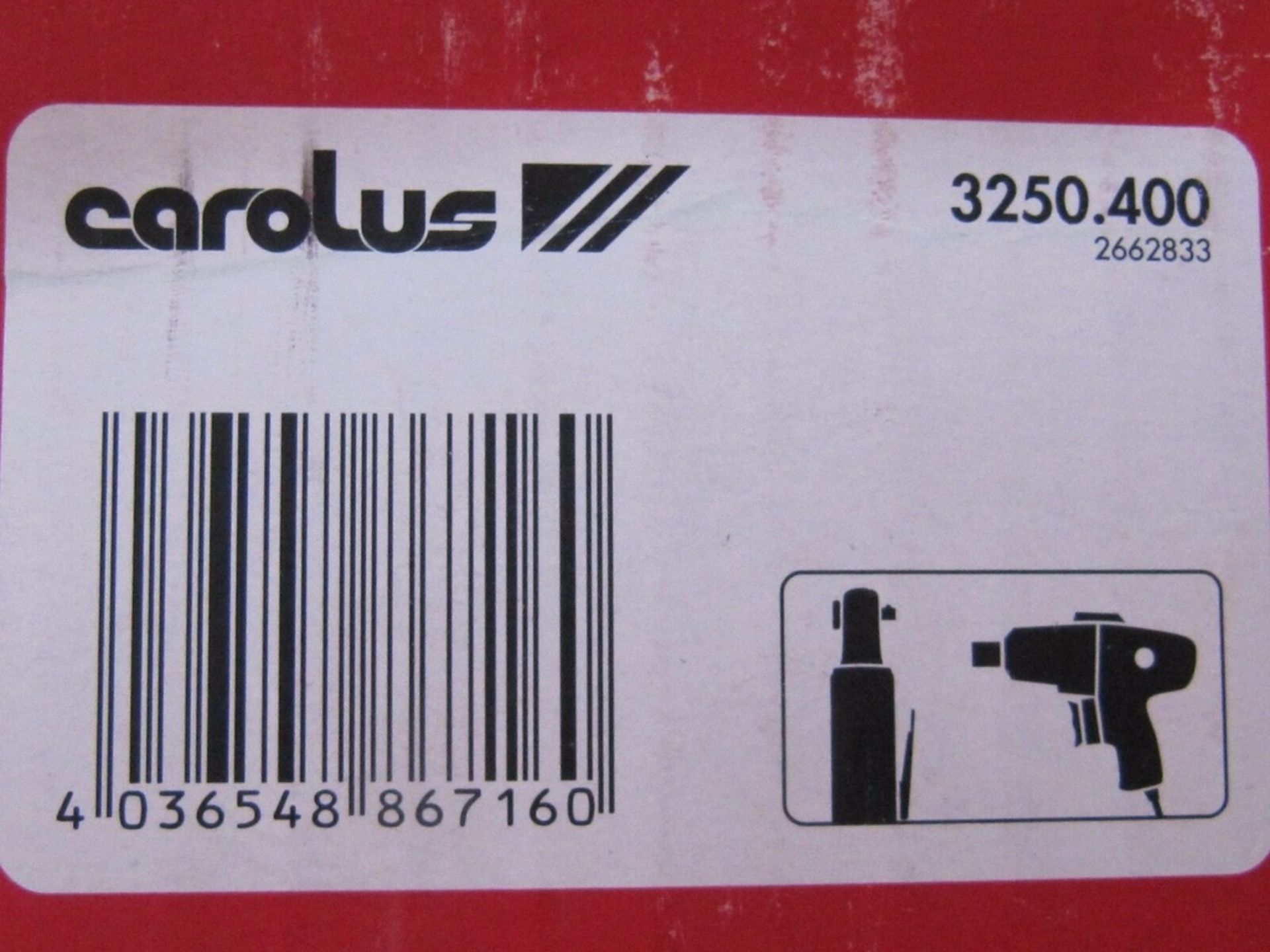 Carolus Air Grinder. 3250.400 no vat on hammer.You will get 1 of these.Brand new and unused. - Image 4 of 4
