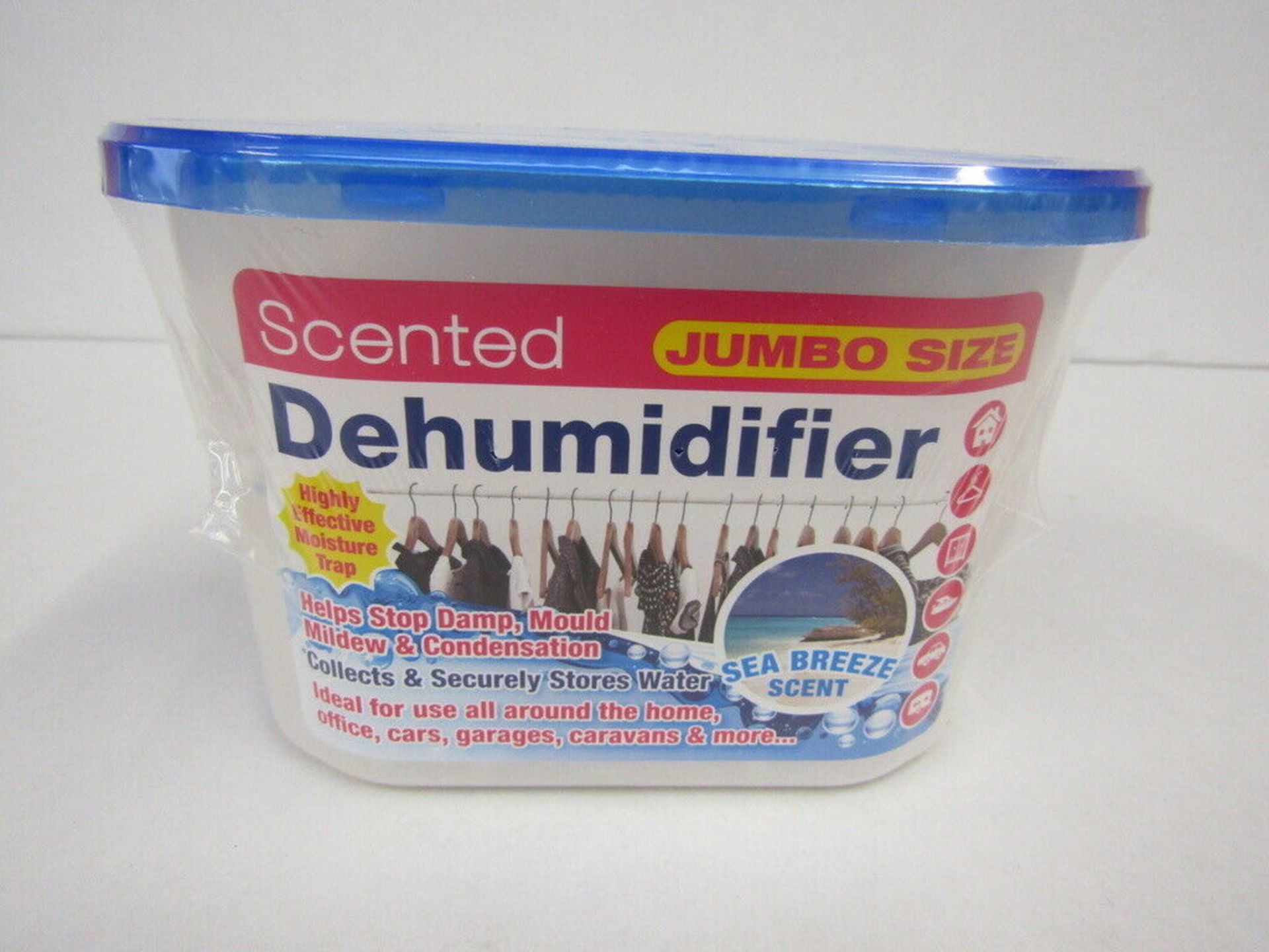 9 x Scented Dehumidifier Pack. Jumbo Size. Sea Breeze. 230g each no vat on hammer.You will get 9 - Image 3 of 5