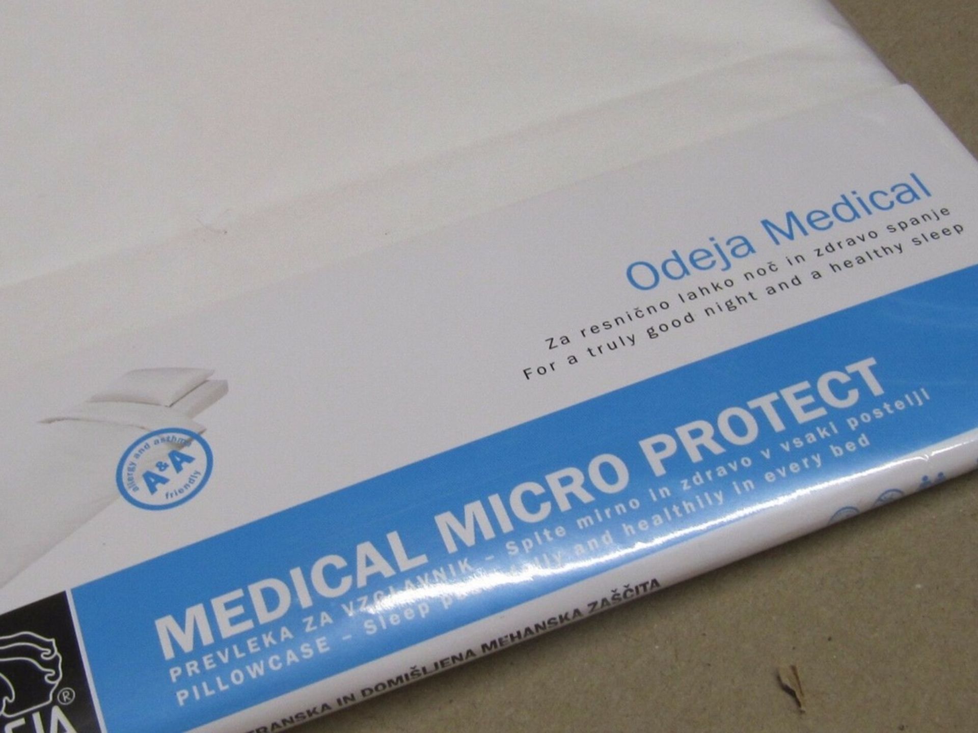 5 x Allergies Pillow Case. Medical Micro Protect Cover. by ODEJA no vat on hammer.You will get 5 - Image 3 of 3
