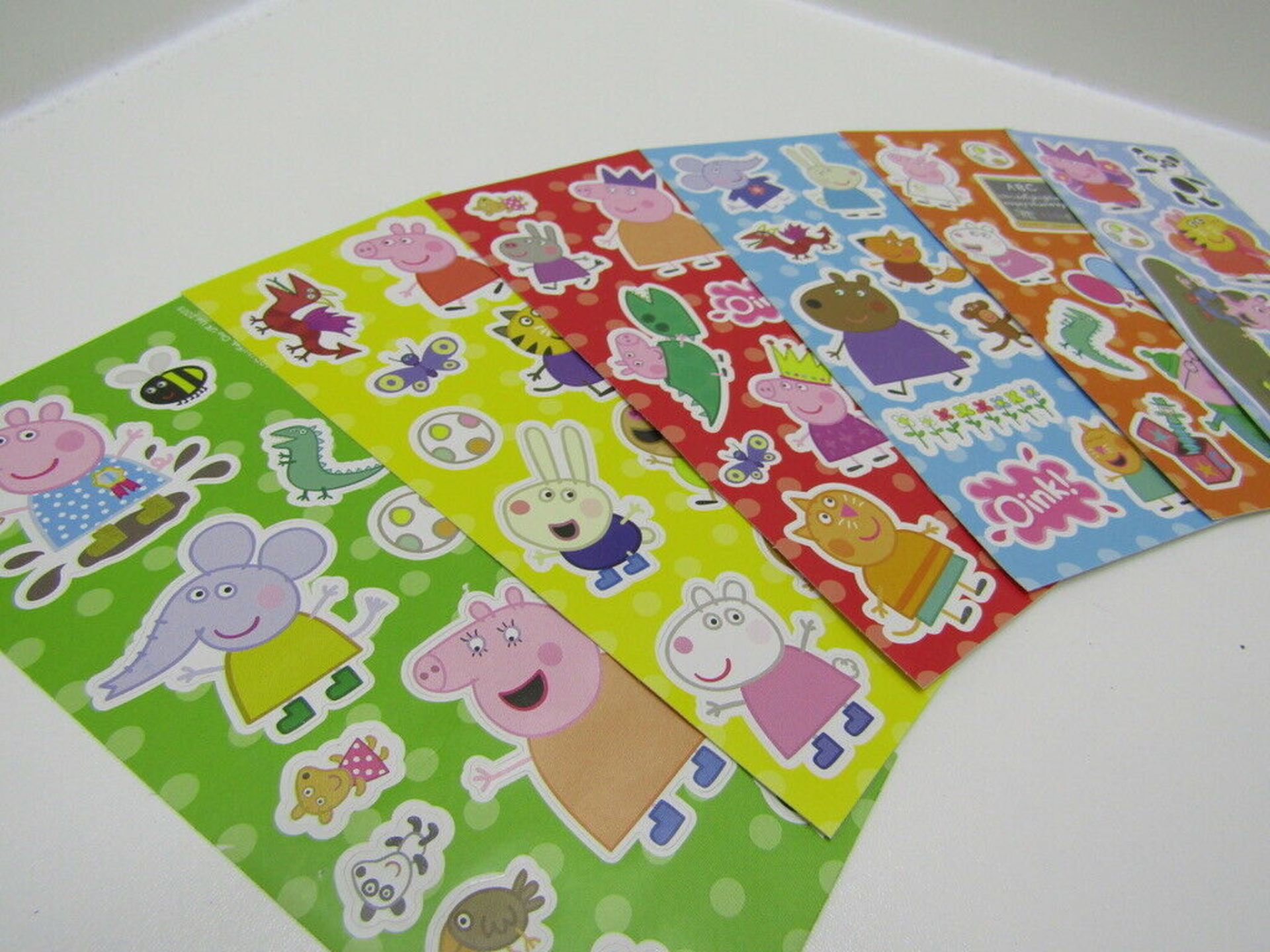 14 x Peppa Pig Sticker Paradise. no vat on hammer.You will get 14 of these.Peppa Pig Sticker - Image 2 of 4