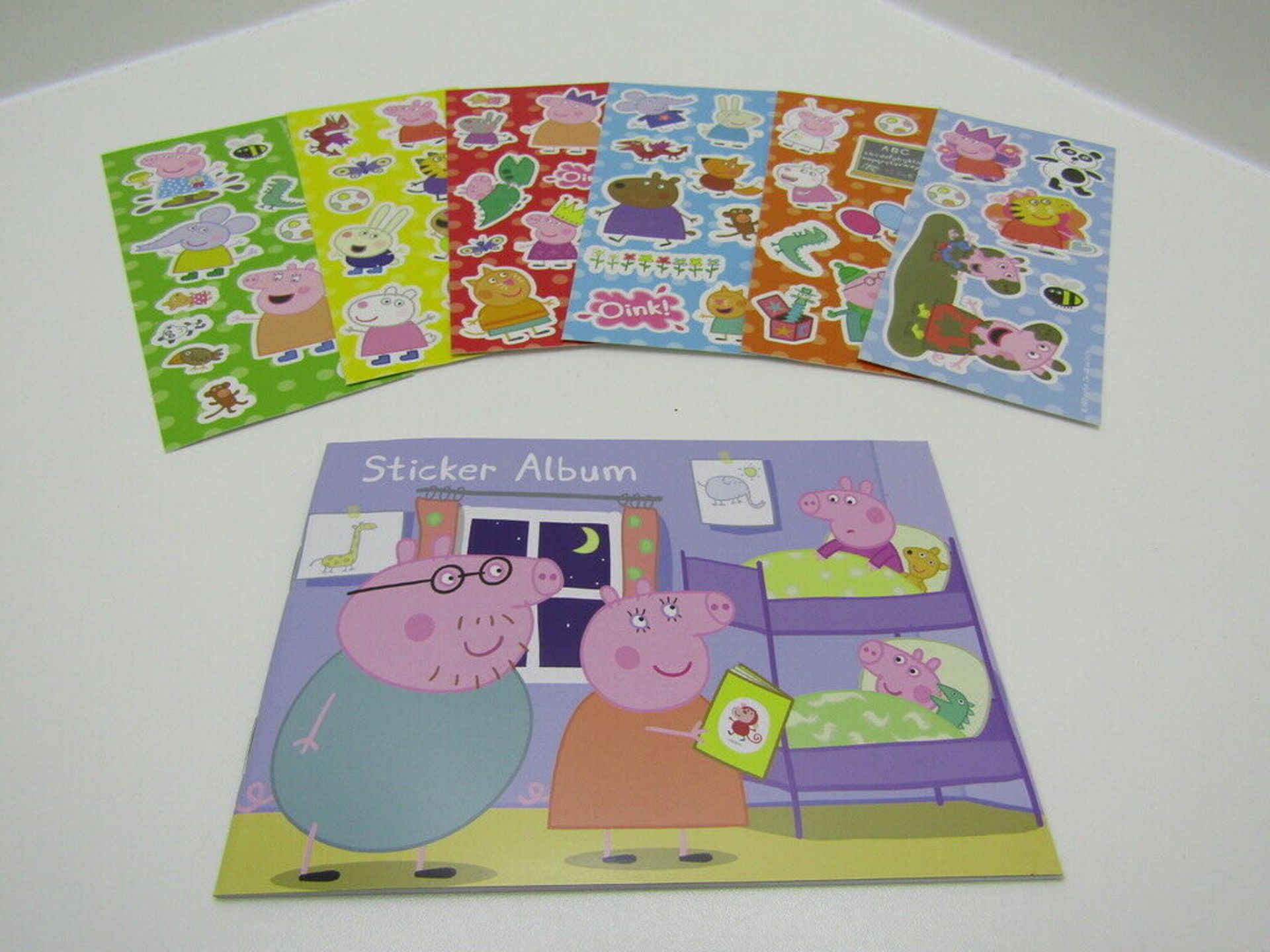 14 x Peppa Pig Sticker Paradise. no vat on hammer.You will get 14 of these.Peppa Pig Sticker - Image 4 of 4