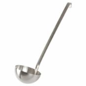 Extra Large Catering Vogue Ladle. Large St. Steel Catering. 1 litre. no vat on hammer.You will get 1