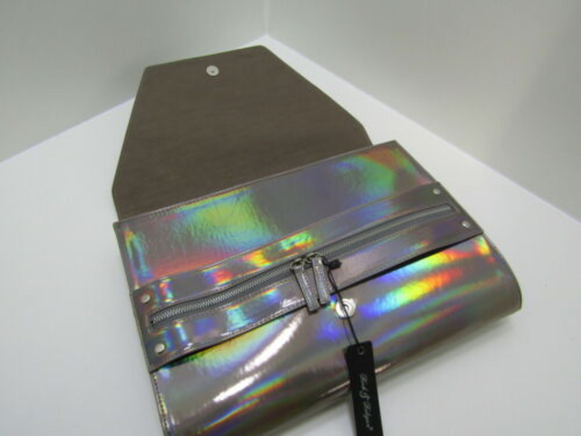 10 x Clutch Bag. Pearlescent. Metalic. Hand Bag by Rock & Religion. no vat on hammer.You will get 10 - Image 5 of 5