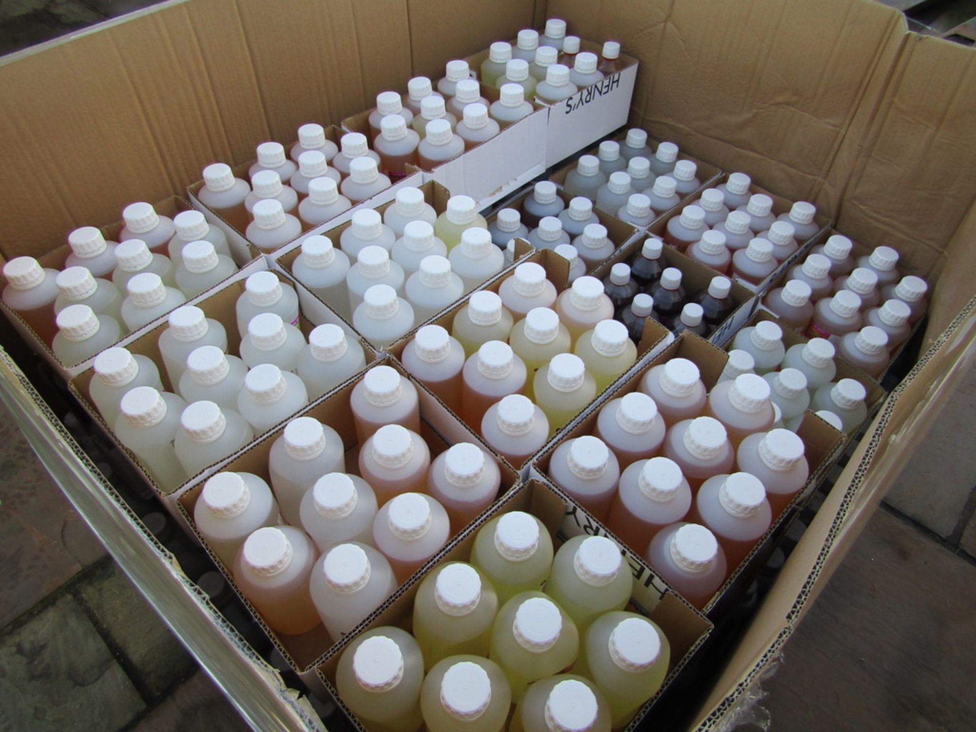 Pallet Load of Concentrated Food Flavouring. Over 100 different Flavours. No vat on hammer.Can be