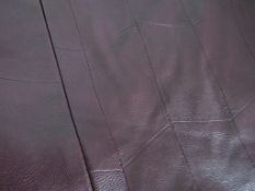 12 x ASOS Faux Leather Skater Skirt. Plum. 24 inch Waist. Brand New. no vat on hammer.You will get