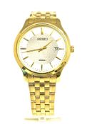 Seiko Mens Analogue Quartz Watch with Stainless Steel Strap SUR296P1