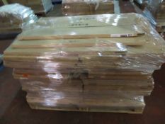 (BQ13) PALLET TO CONTAIN A LARGE QTY OF VARIOUS NEW KITCHEN STOCK TO INCLUDE: GLOSS CREAM DOORS...