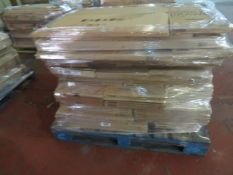 (BQ9) PALLET TO CONTAIN A LARGE QTY OF VARIOUS NEW KITCHEN STOCK TO INCLUDE: GLOSS CREAM SLAB, ...