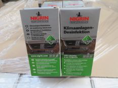 (63) PALLET TO CONTAIN 744 x BRAND NEW NIGRIN PERFORMANCE 150ML AIR CONDITIONING DISENFECTANT. ...