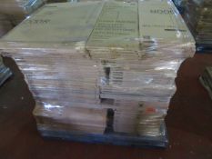 (5A) PALLET TO CONTAIN APPROX. 55 x VARIOUS TOILET SEATS TO INCLUDE: COOKE AND LEWIS GENOA, BEM...