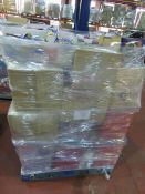 (334) LARGE PALLET TO CONTAIN A VERY LARGE QTY OF VARIOUS FOOD, DRINK & CONFECTIONARY TO INCLU...