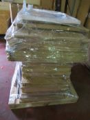 (OS1) PALLET TO CONTAIN A LARGE QTY OF VARIOUS NEW KITCHEN STOCK TO INCLUDE: GLOSS CREAM STYLE ...