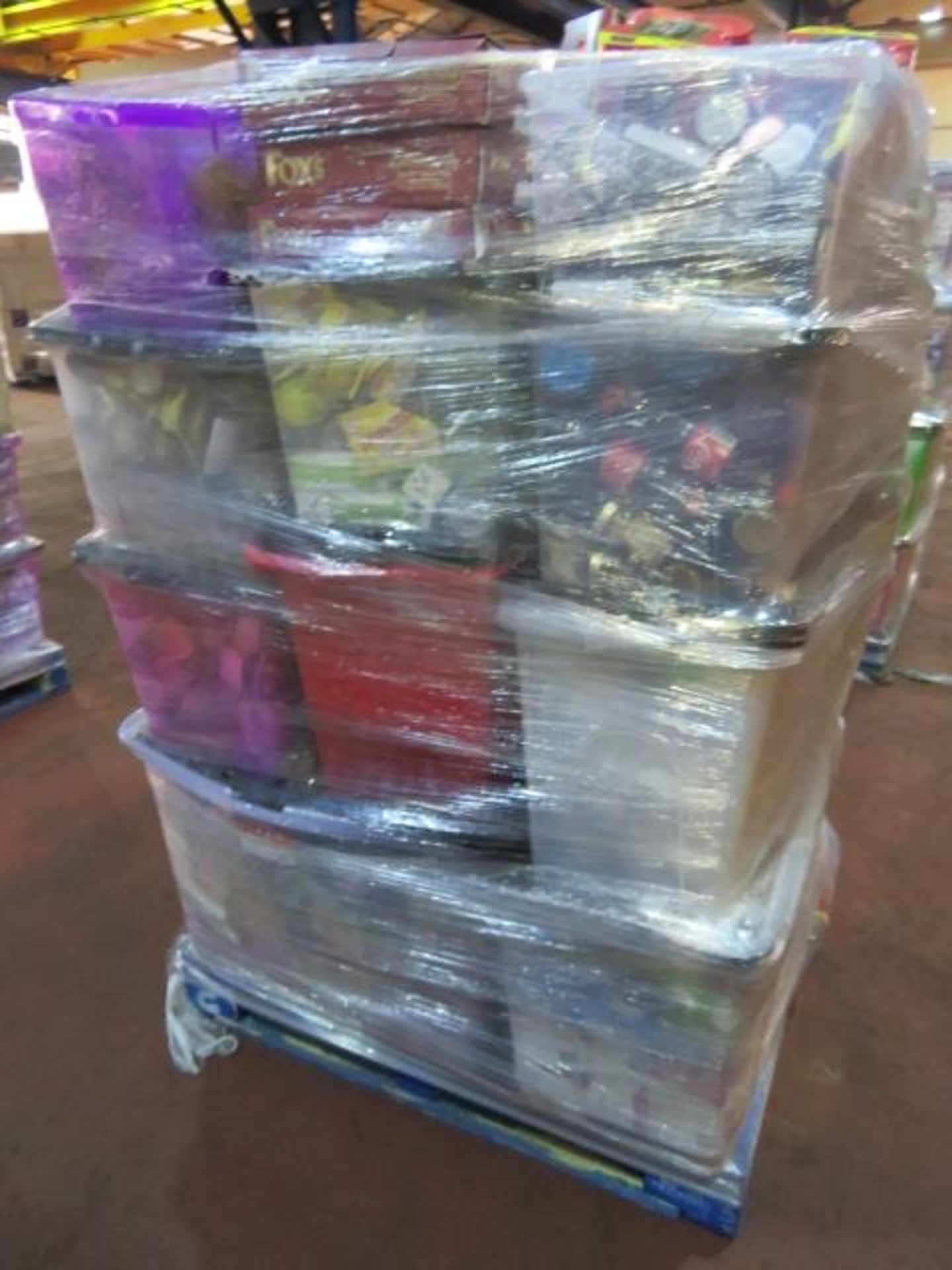 (24) LARGE PALLET TO CONTAIN A VERY LARGE QTY OF VARIOUS FOOD, DRINK & CONFECTIONARY TO INCLUD... - Image 3 of 10