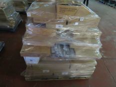 (4A) PALLET TO CONTAIN APPROX. 60 x VARIOUS TOILET SEATS TO INCLUDE: COOKE AND LEWIS LEVANTO, B...