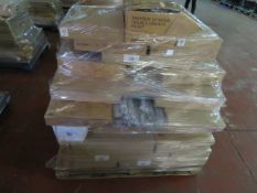 (BQ3) PALLET TO CONTAIN A LARGE QTY OF VARIOUS NEW KITCHEN STOCK TO INCLUDE: PREMIUM INTERNAL ...