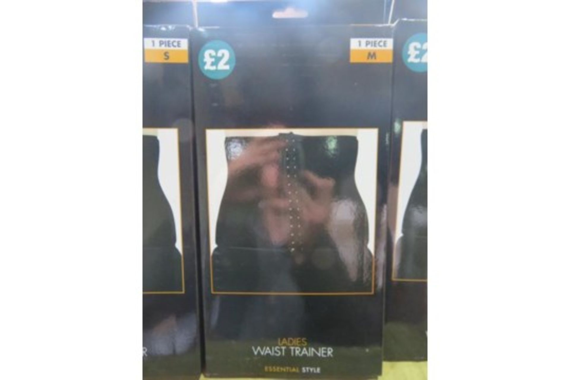 (9) PALLET TO CONTAIN 540 x BRAND NEW ESSENTIAL STYLE LADIES WAIST TRAINER. IN SIZES: SMALL, ME...