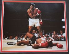 Large Signed Montage Of Muhammed Ali (Cassisus Clay) Authenticated