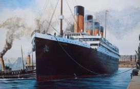 Limited Edition Framed Titanic Print 297/350
