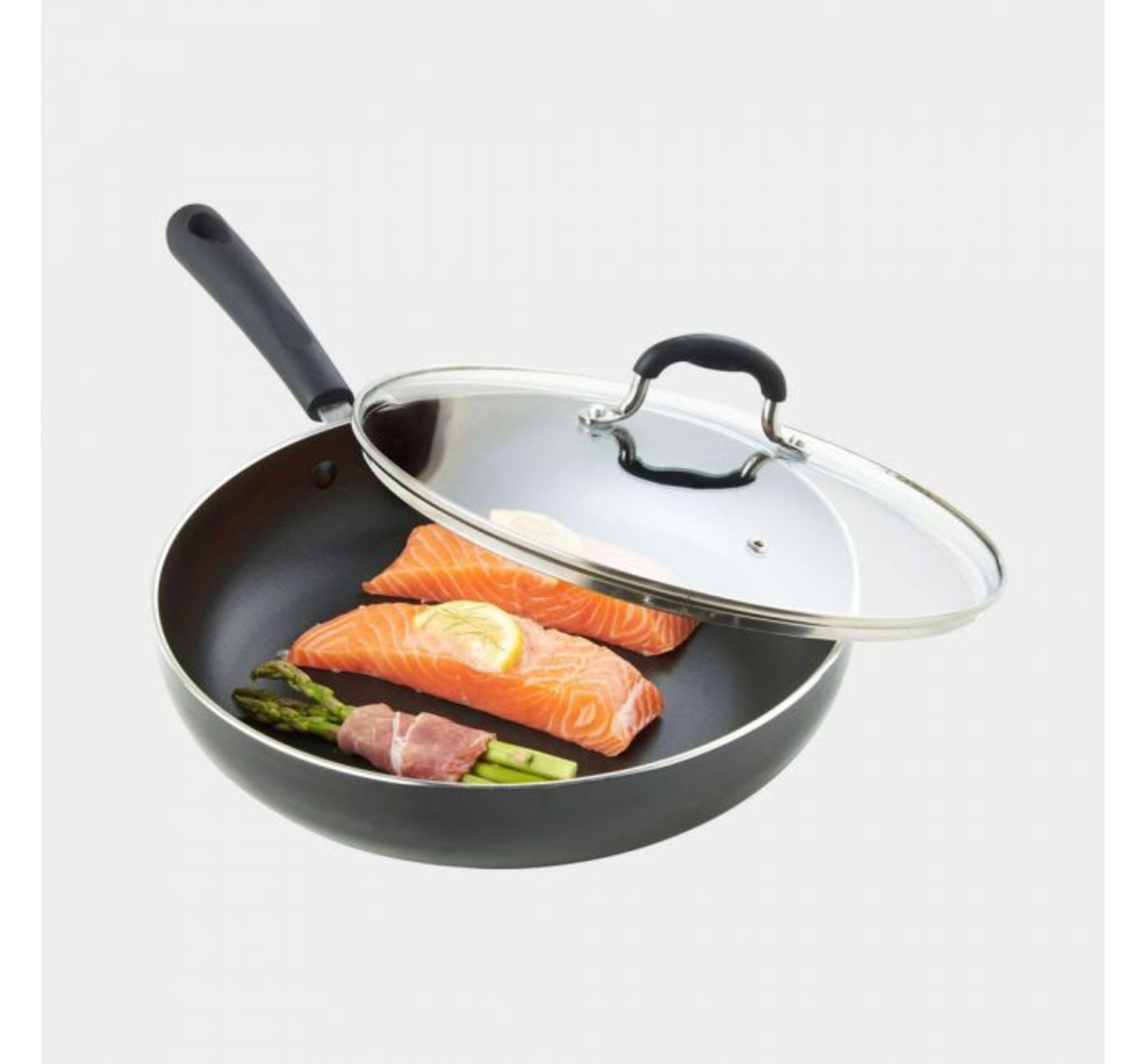 (K29) 28cm Induction Sauté Pan Made from durable 3.5mm cast aluminium with easy clean non-sti... - Image 2 of 3