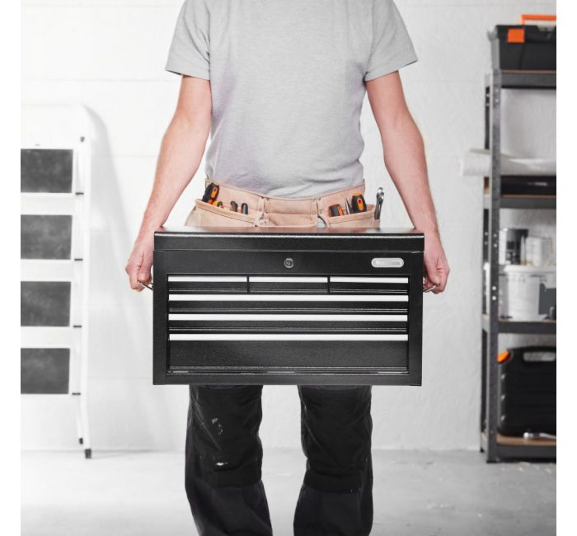 (K9) Topchest Tool Box All-metal topchest offers a secure solution to your workshop tool and p... - Image 4 of 4