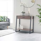 (S446) Rustic Console Table Handy console table makes the perfect addition to your hallway Ur...