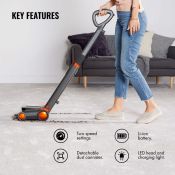 (S96) Grey Cordless Sweeper A compact and lightweight vacuum that delivers excellent performan...