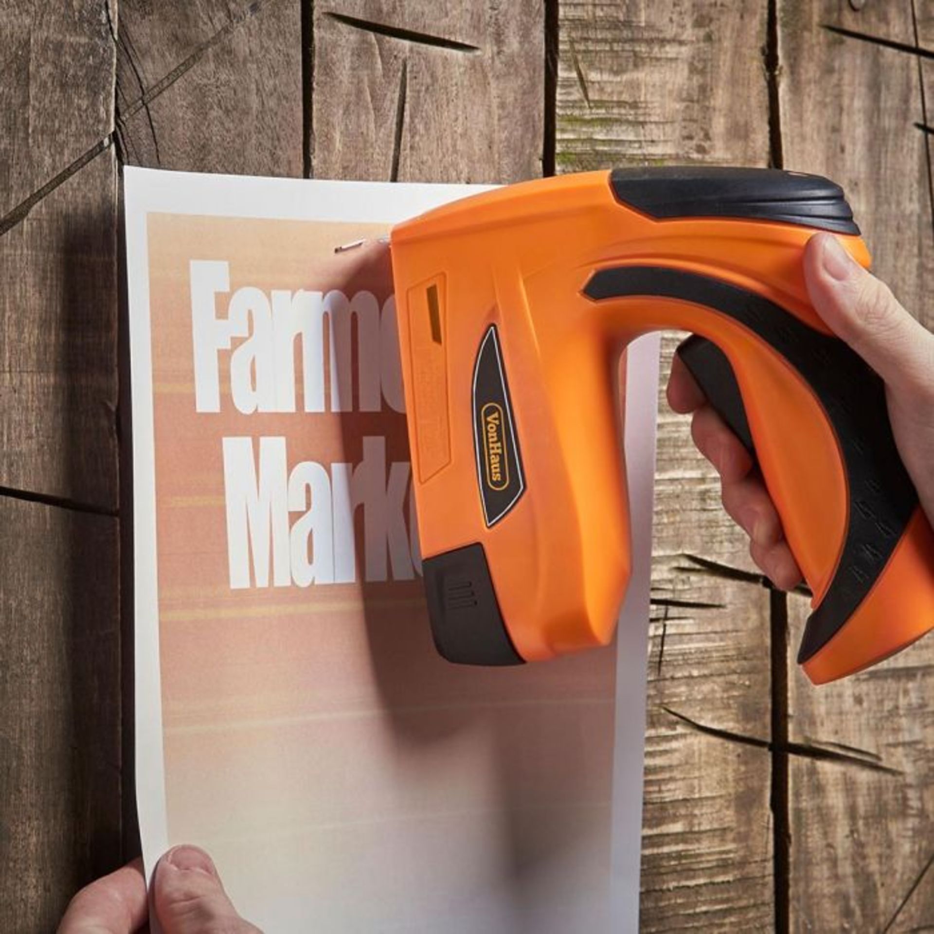 (S450) 3.6V Nailer & Stapler Ideal for crafting and decorating – quickly staple, nail or fa...