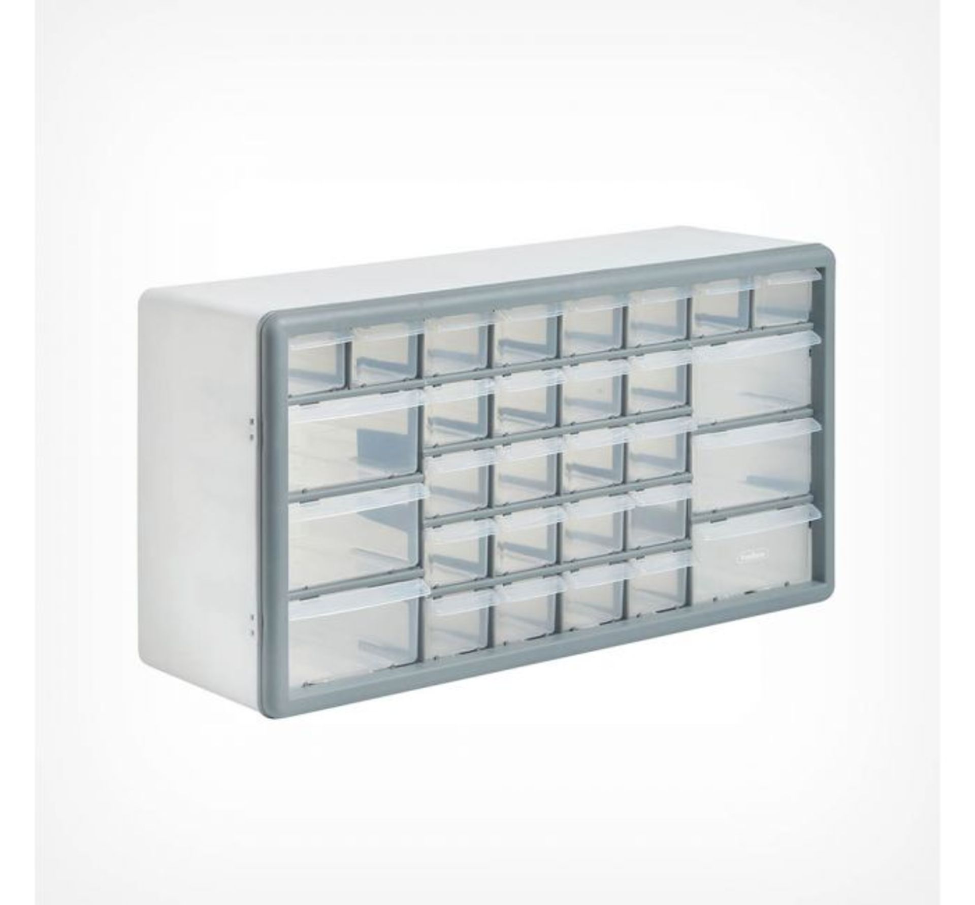 (K21) White 30 Drawer Organiser Perfect for storing small parts such as nuts, bolts, screws, n... - Image 2 of 3