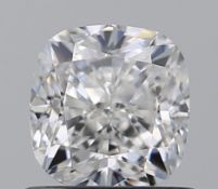 GIA Certified 0.90 Carats Cushion Shape Diamond