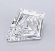 GIA Certified 0.77 Carats Kite Shape Diamond