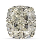 HRD Certified 5.07 Carats Cushion Shape Diamond