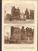 Original Page London Illustrated News 1916 The Easter Rising Aftermath