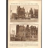 Original Page London Illustrated News 1916 The Easter Rising Aftermath