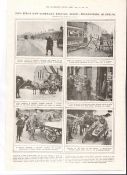 Sinn Fein's Guerrilla Tactics In Dublin Original 1920 Page London Illustrated News