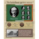 Thomas Clarke Executed Leader Easter Rising 1916 Rare Birth & Death Montage