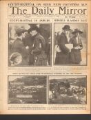 Original Newspaper the Court Martial The Countess Marckievicz Dec 3rd 1920