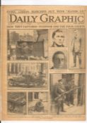 Original Newspaper July 1st 1922 Michael Collins Take Back Control Of The Four Courts