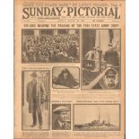 Original Sunday Pictorial Newspaper Ireland Mourns The Passing Of Michael Collins