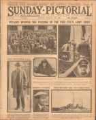 Original Sunday Pictorial Newspaper Ireland Mourns The Passing Of Michael Collins